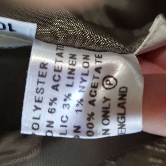 Helene Berman London Sheath Dress 10 Taupe V-Back Wedding Guest Cocktail Event - Picture 13 of 14